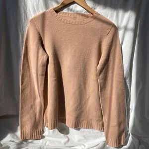 THE ROW Light Pink Cashmere Sweater